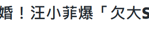 台媒爆料：汪小菲领证前夕与大S商量和好，二婚打算低调不办婚礼缩略图