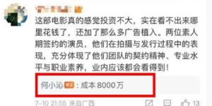 于适的新片砸了8000万，上映一周才捞到4000万票房哎缩略图